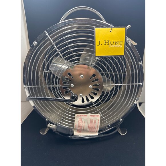 Intertek Electric Fan FE 20 Personal Mini Fan Silver Stainless - NWT - Picture 5 of 9